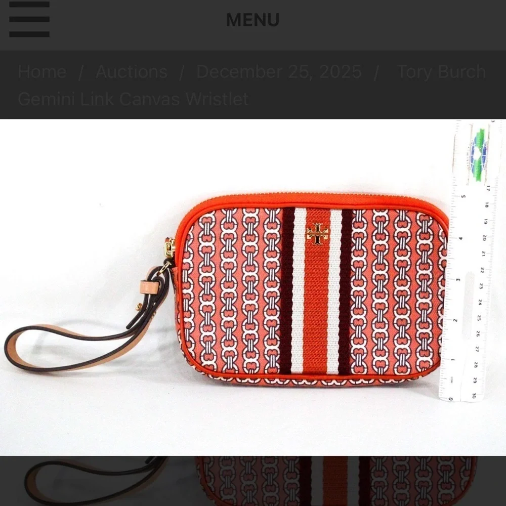 Tory Burch elegant wristlet